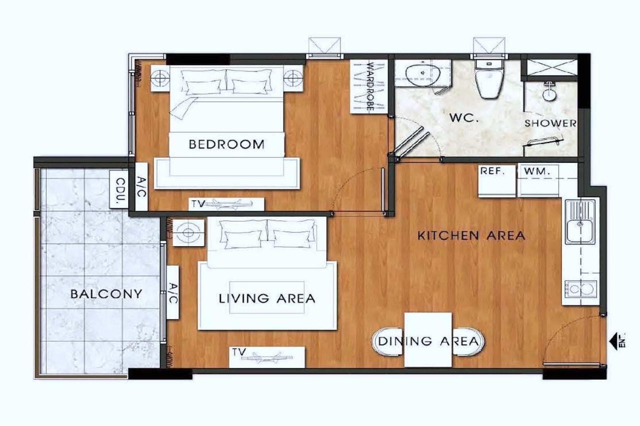 New Apartment Ttl B209 In New Rawai Beach Residence With Tropical Pools ภายนอก รูปภาพ